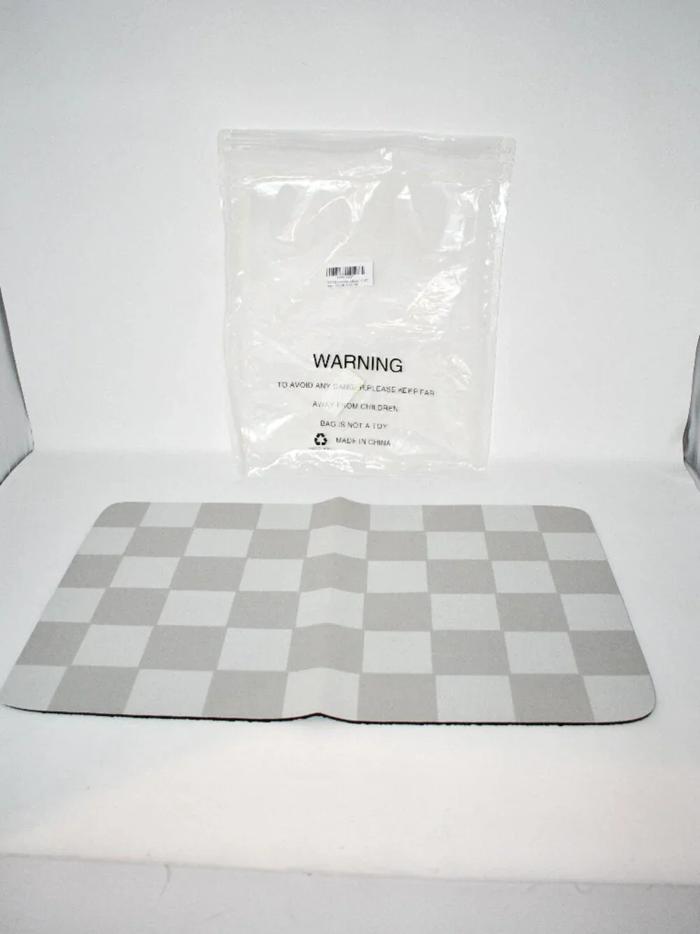 CDOFFICE Cat Dog Feeding Mat Absorbent Pet Food Water Bowl Mat Beige 12